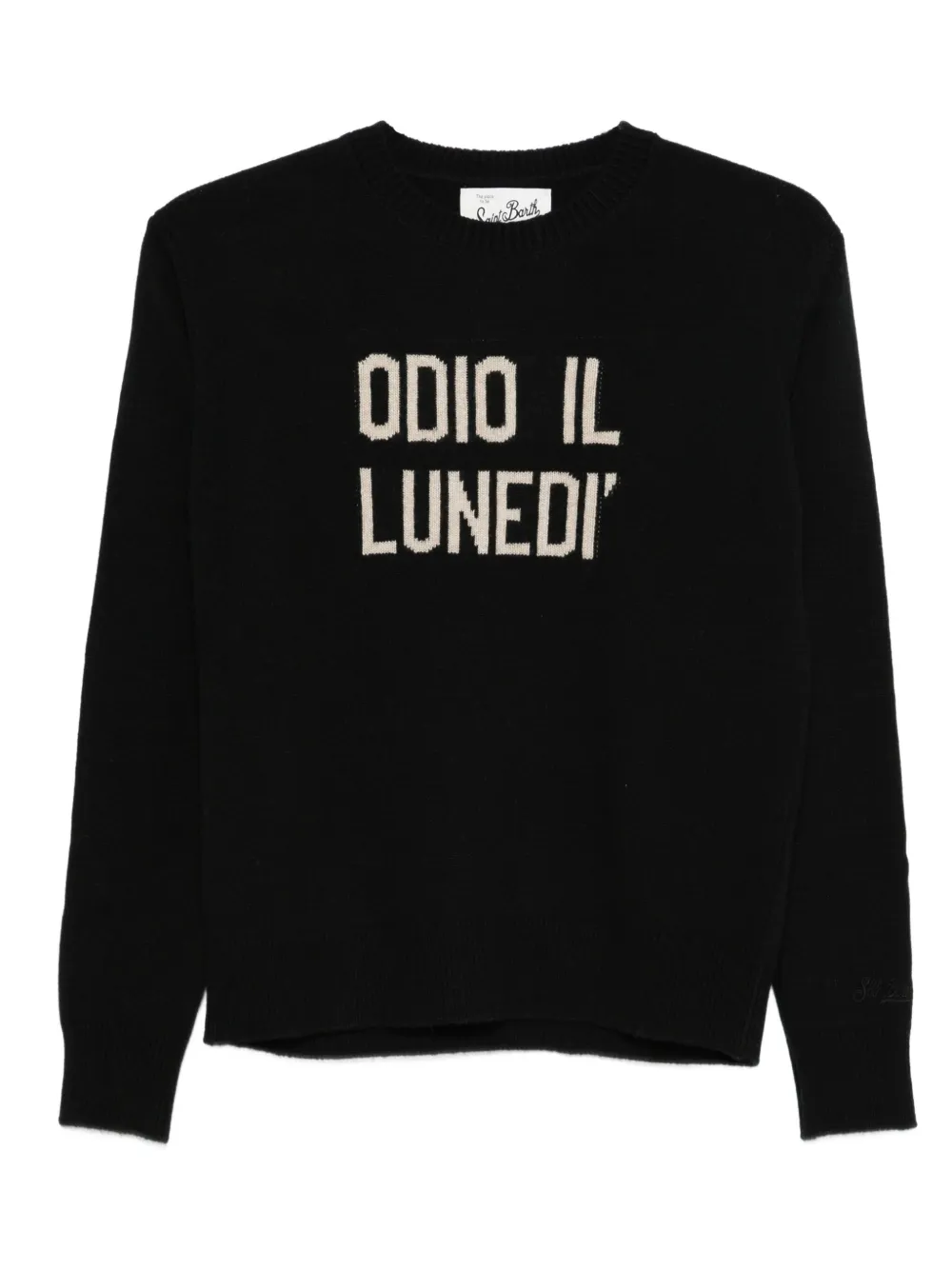 MC2 Saint Barth round-neck sweater | Black | Image 1