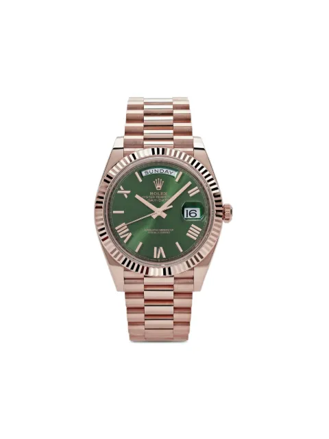 Rolex 2021 Day-Date 18K Everose Rose 40mm