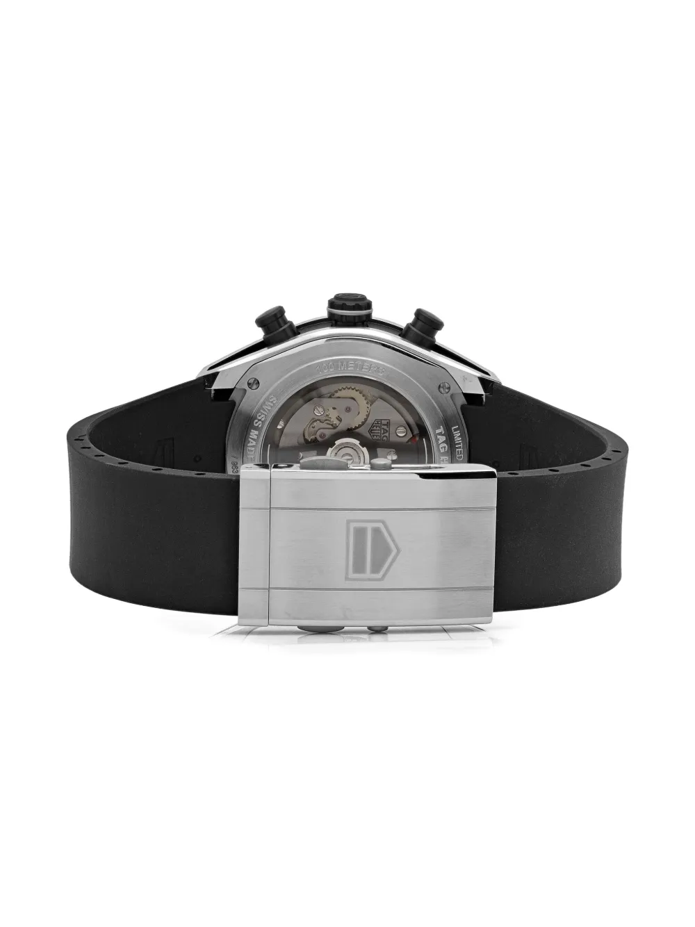 Pre-owned Tag Heuer X Porsche 963 2024 Carrera Chronograph Limited Edition 44mm In Black