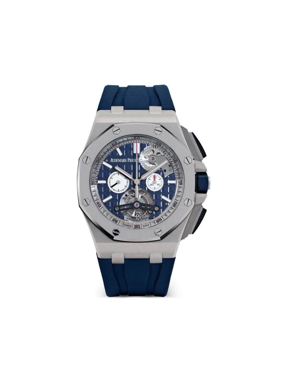 Pre-owned Audemars Piguet 2017 Royal Oak Offshore 44mm In Blue