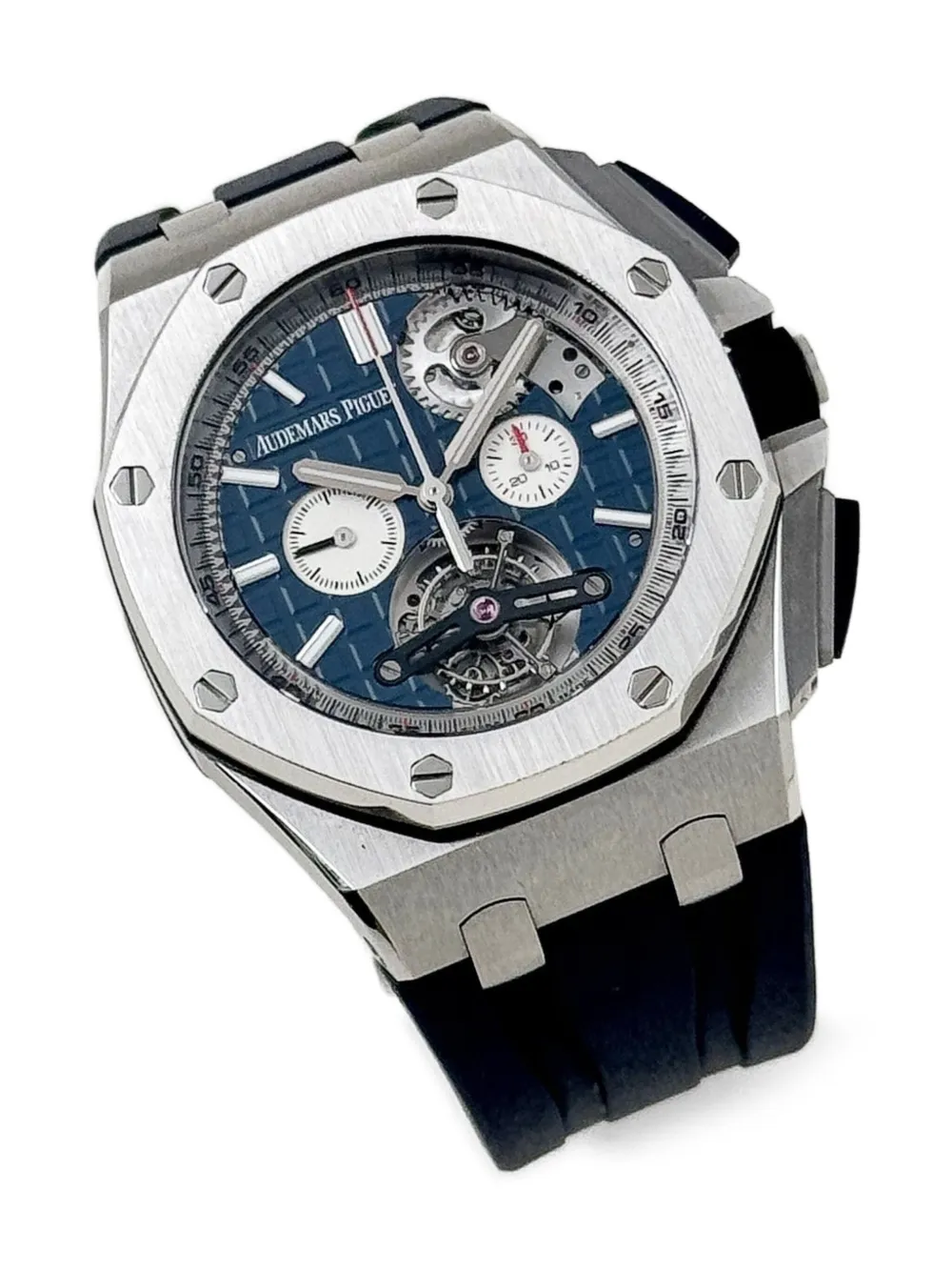 Pre-owned Audemars Piguet 2017 Royal Oak Offshore 44mm In Blue