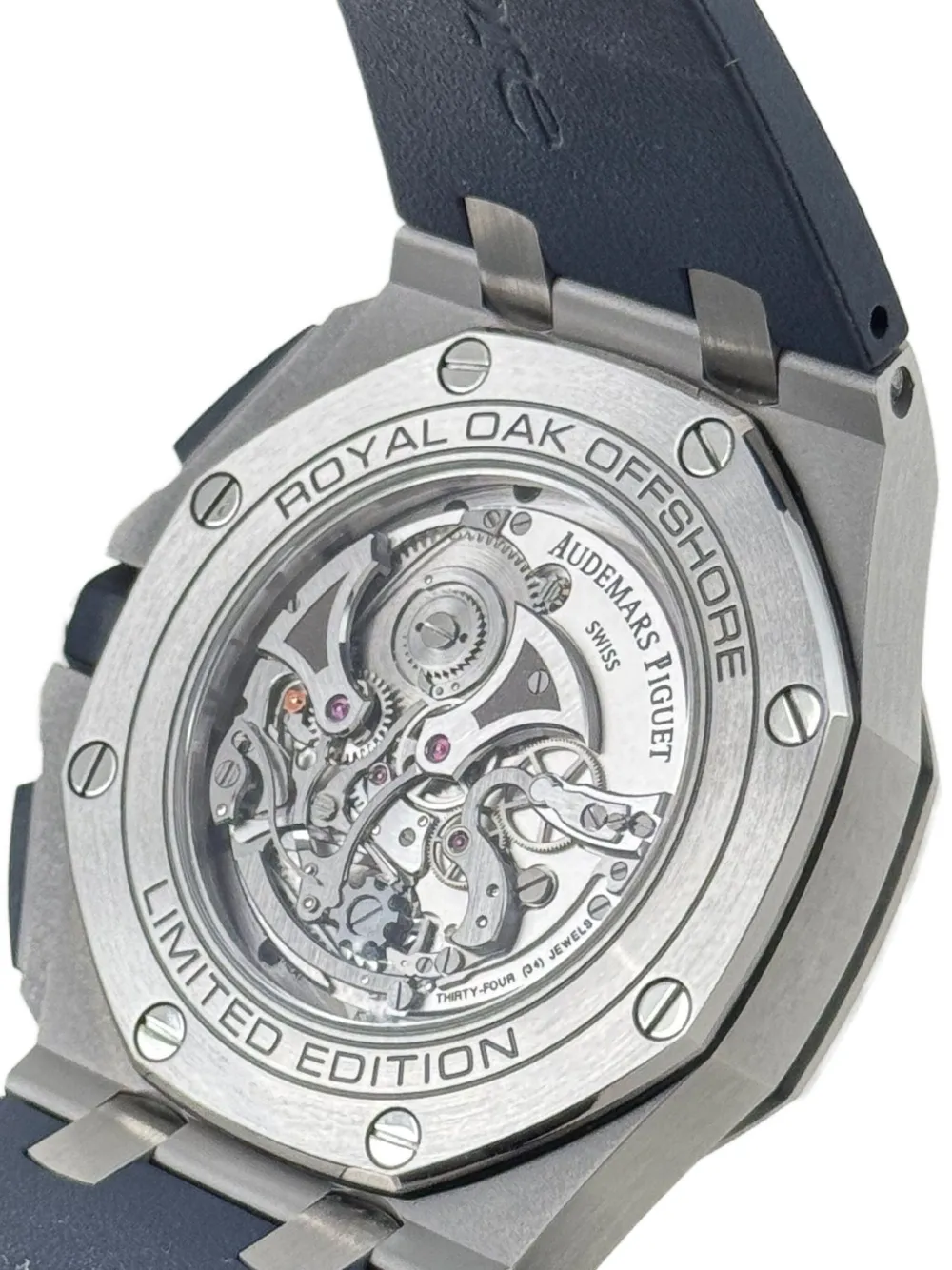 Pre-owned Audemars Piguet 2017 Royal Oak Offshore 44mm In Blue