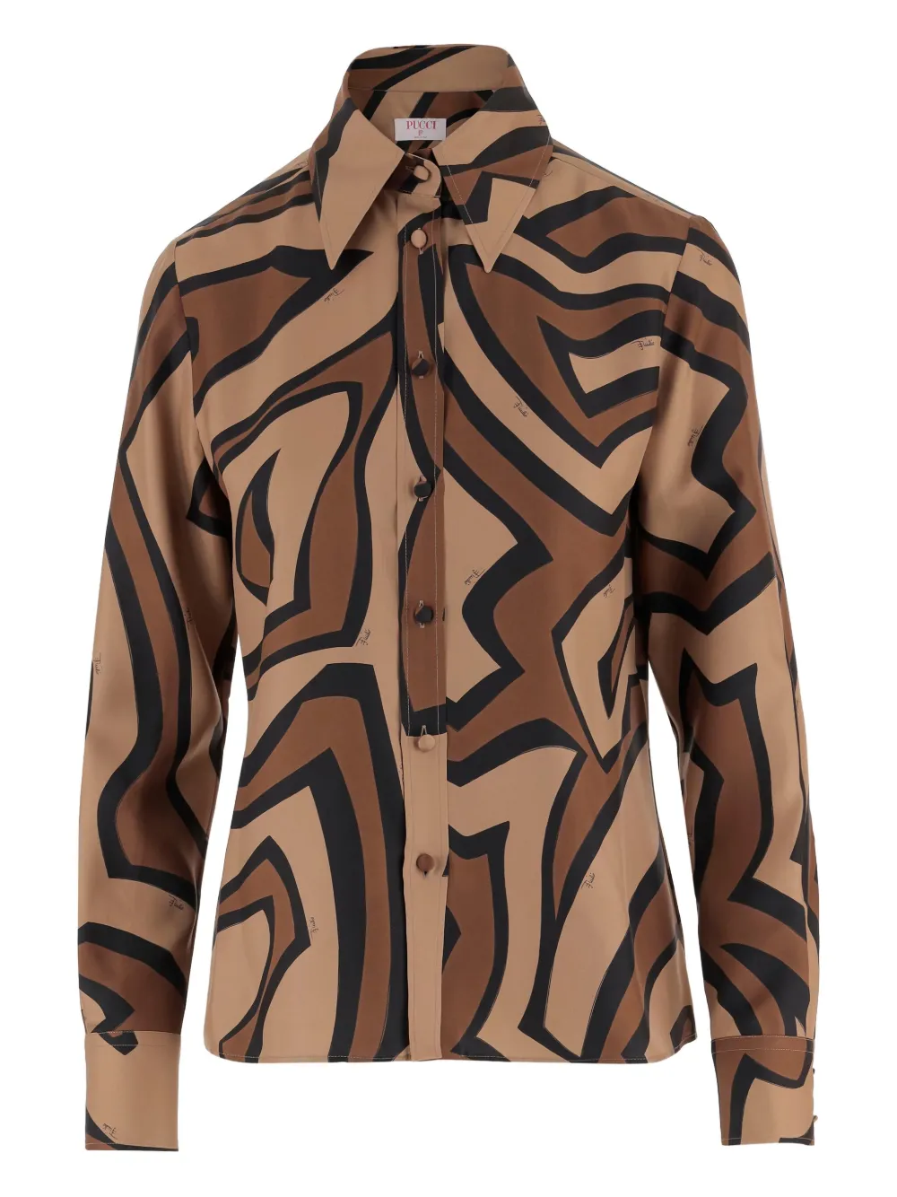 PUCCI camisa con motivo | neutro | Image 1