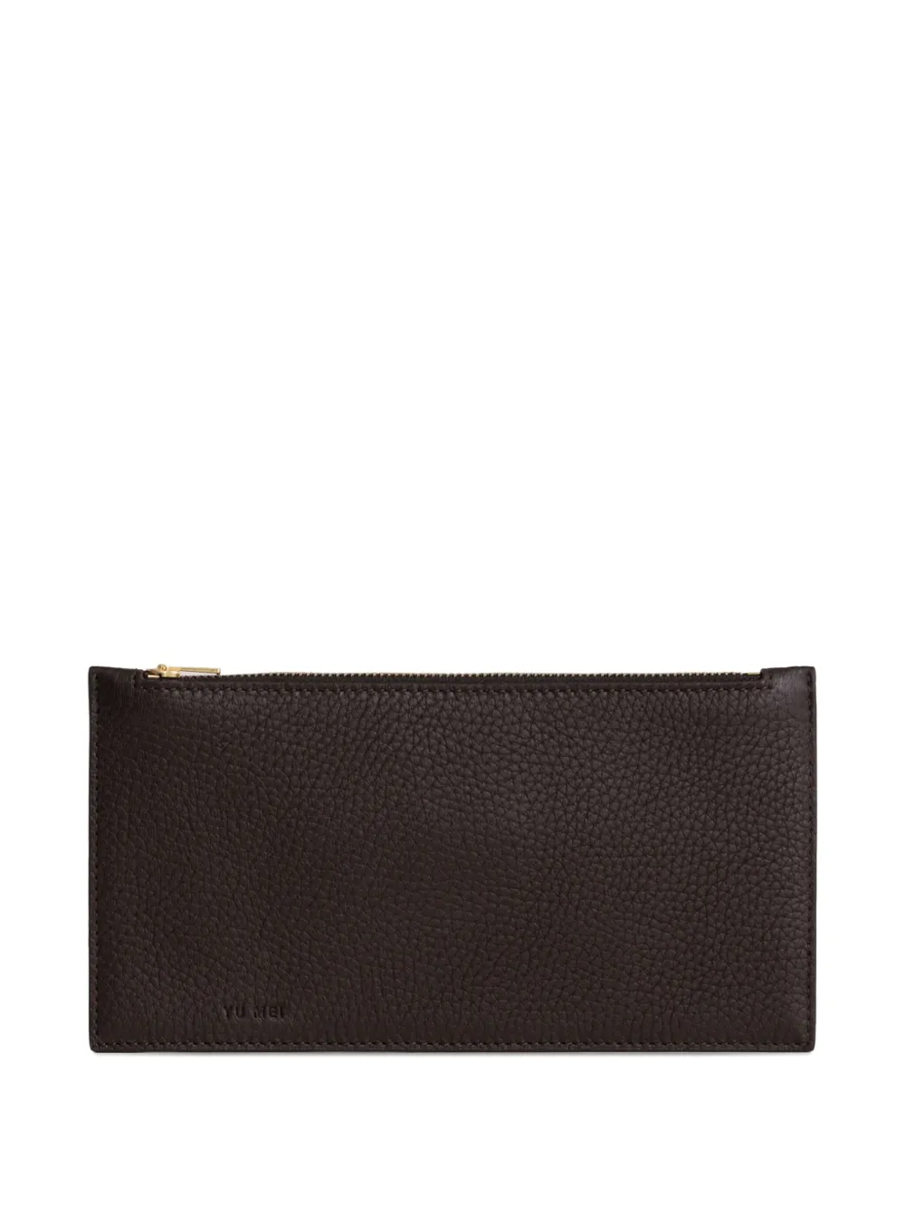 Yu Mei Hannah Zip Wallet In Brown