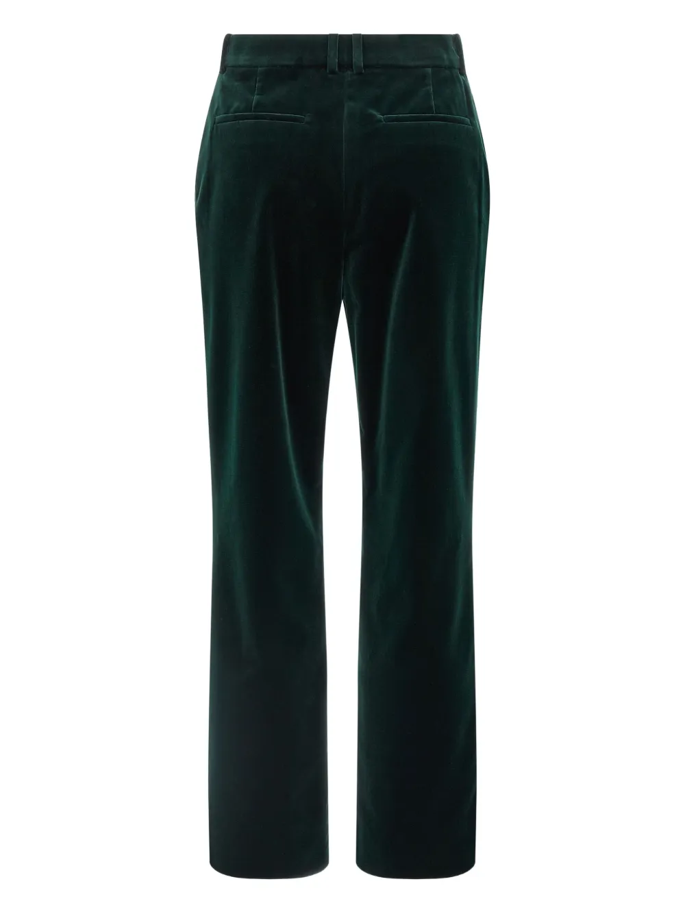 Saint Laurent velvet trousers - Groen