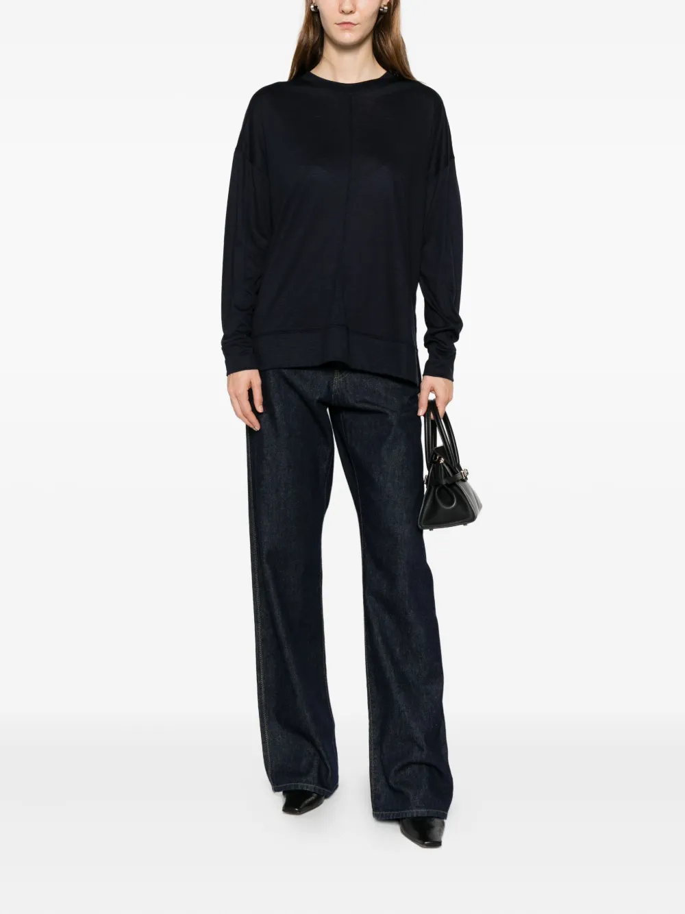 ALPHA STUDIO Blusa de jersey com recortes | Camisetas | Image 2