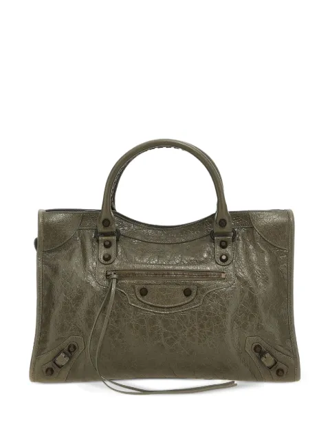Balenciaga medium Le City studded tote bag