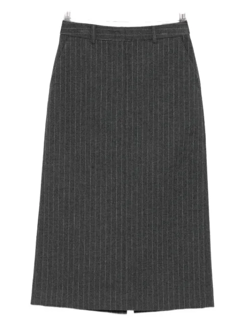 DUNST pinstriped skirt