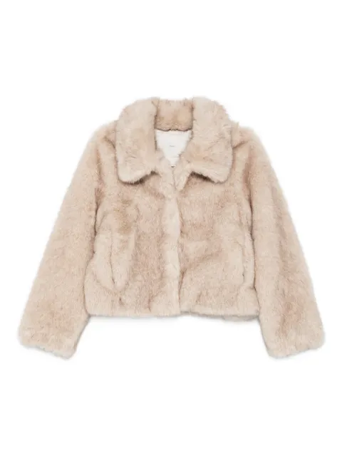 DUNST faux fur jacket