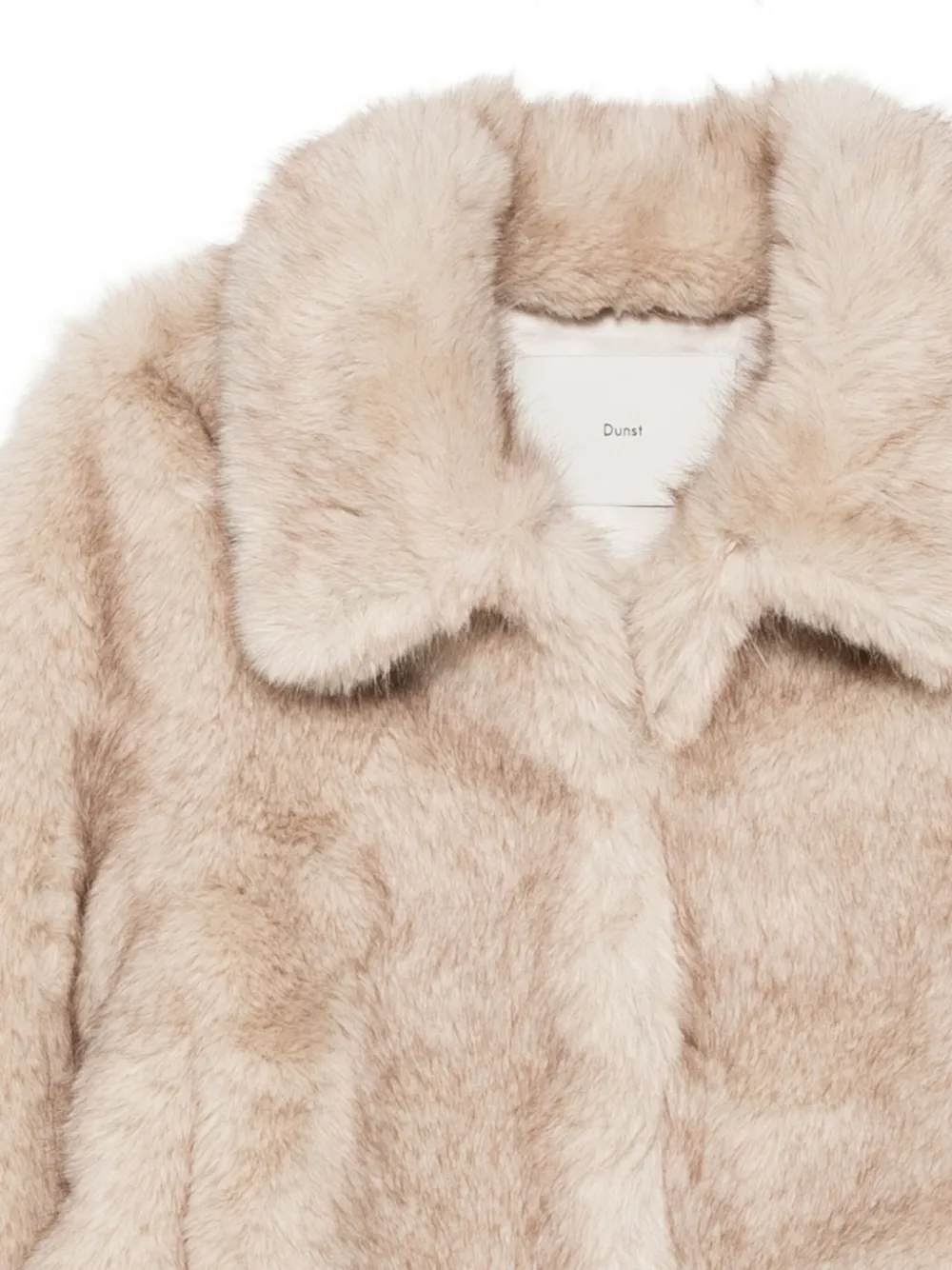 DUNST Jack van imitatiebont Beige