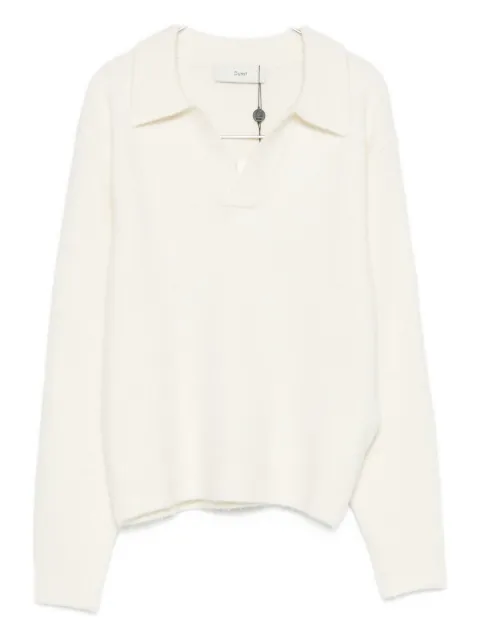 DUNST polo-collar sweater