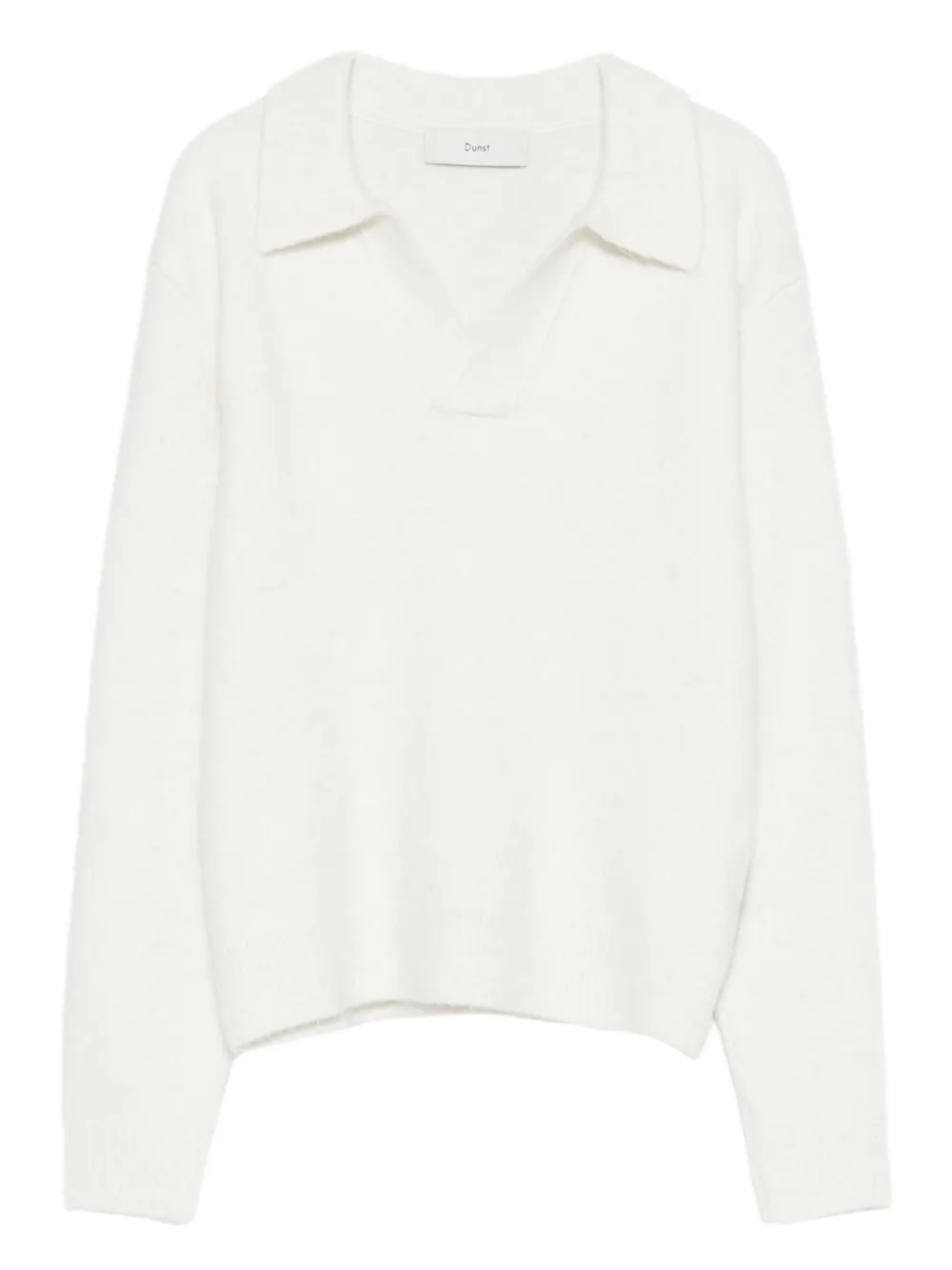 DUNST Suéter com gola polo | Neutro | Image 1