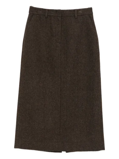 DUNST knitted midi skirt