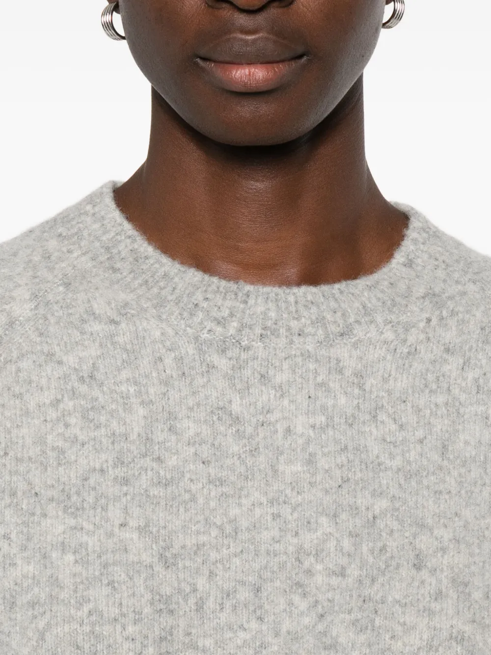 Dunst Round-neck Sweater In Gray
