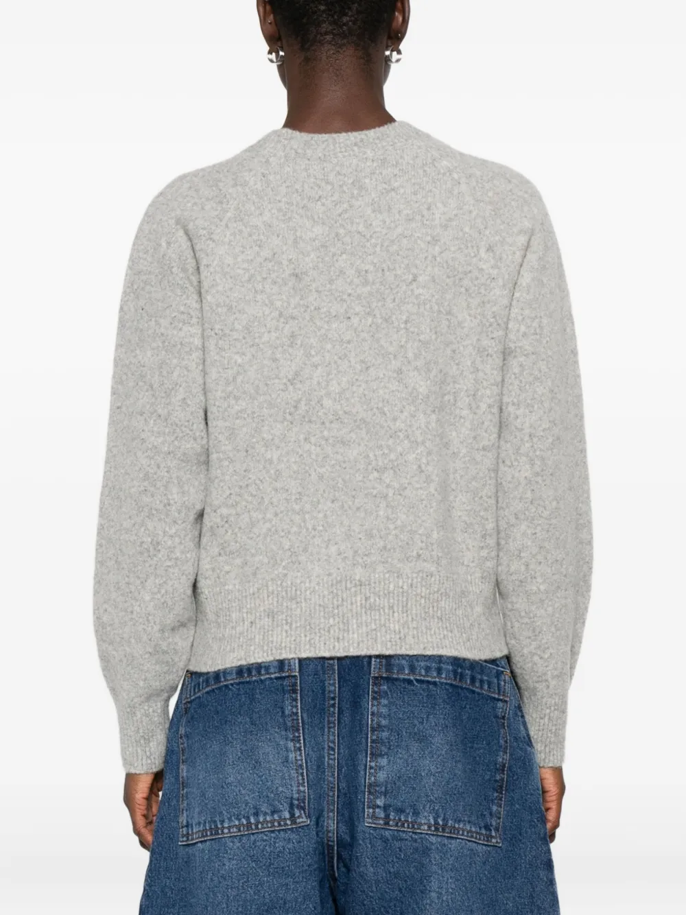 Dunst Round-neck Sweater In Gray