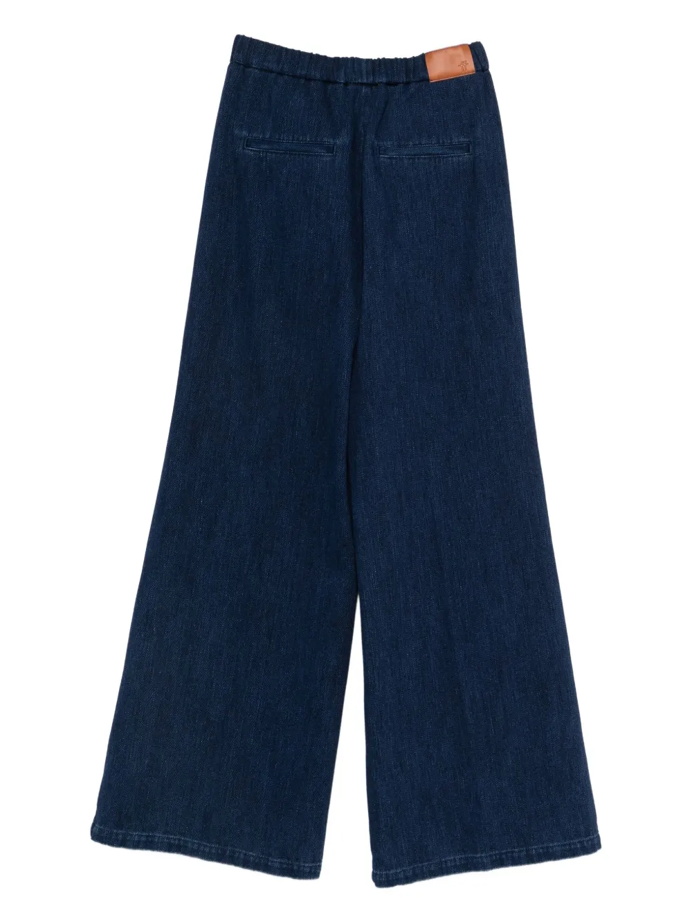 Forte Forte elasticated-waist jeans - Blauw