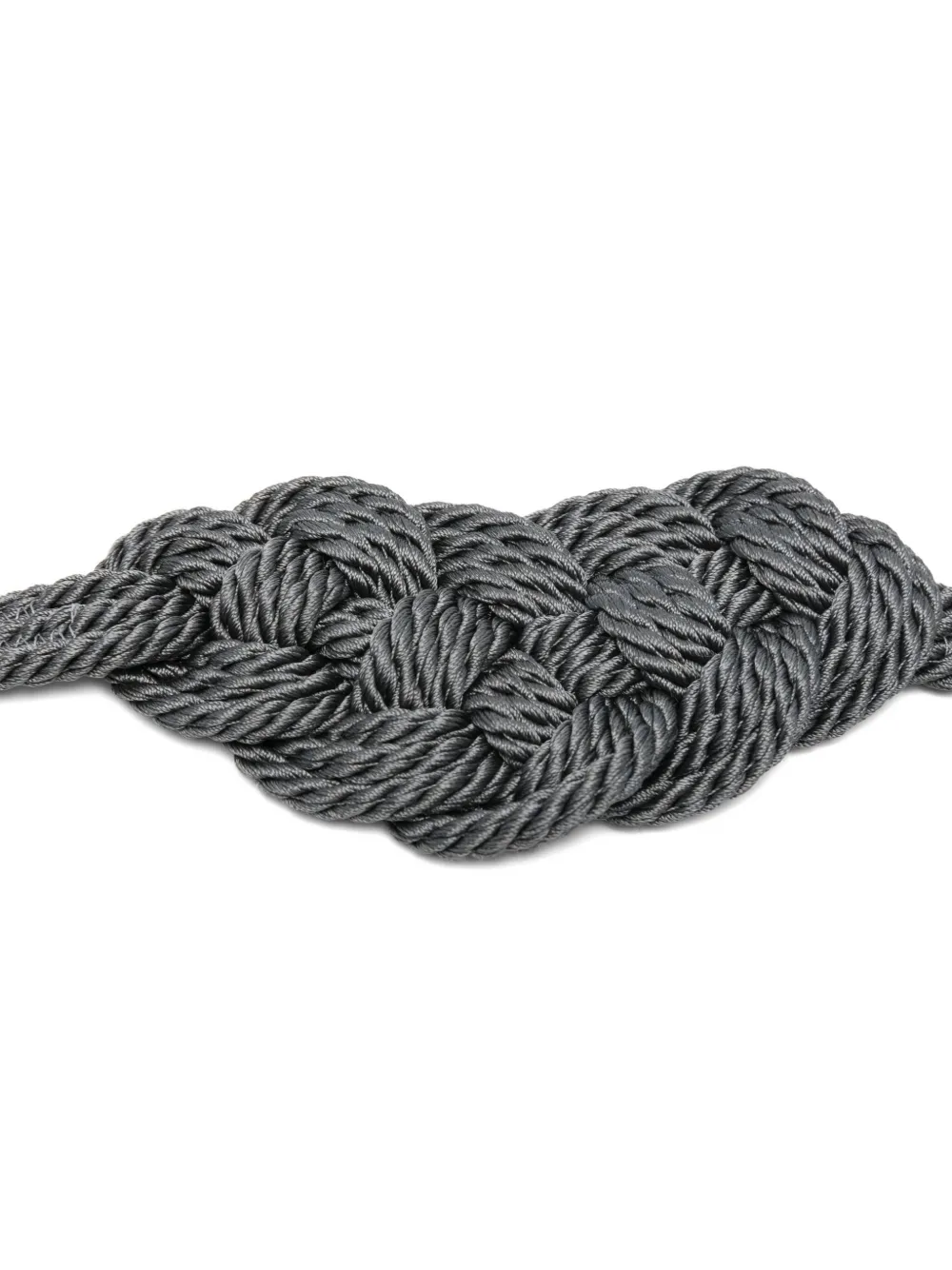 Forte Forte knotted tassel belt - Grijs
