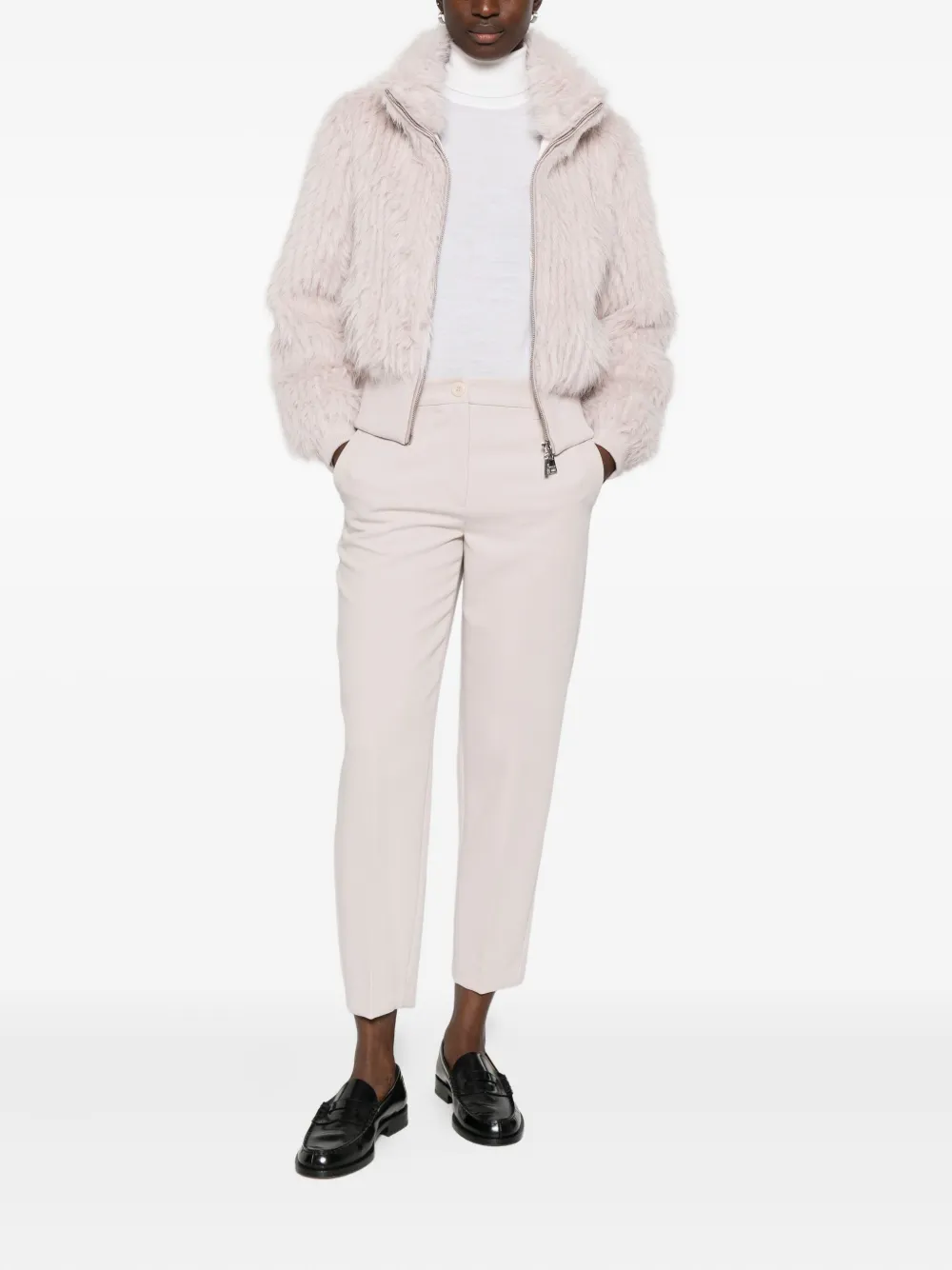 Forte Forte Wool Turtle-neck Sweater In White