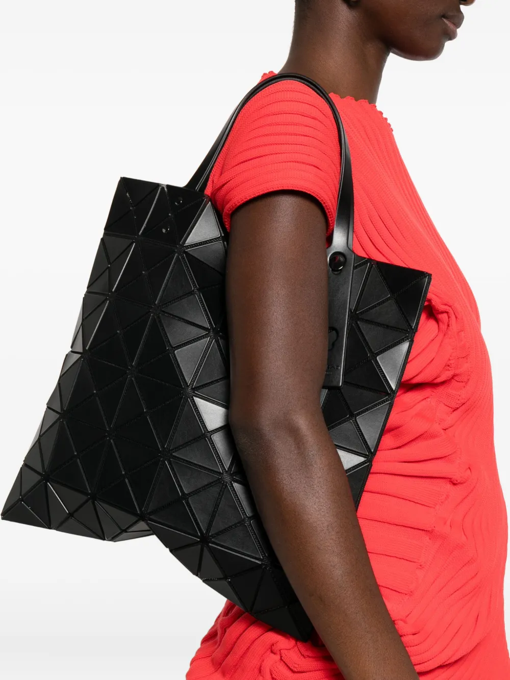 Bao Bao Issey Miyake Track shopper - Zwart