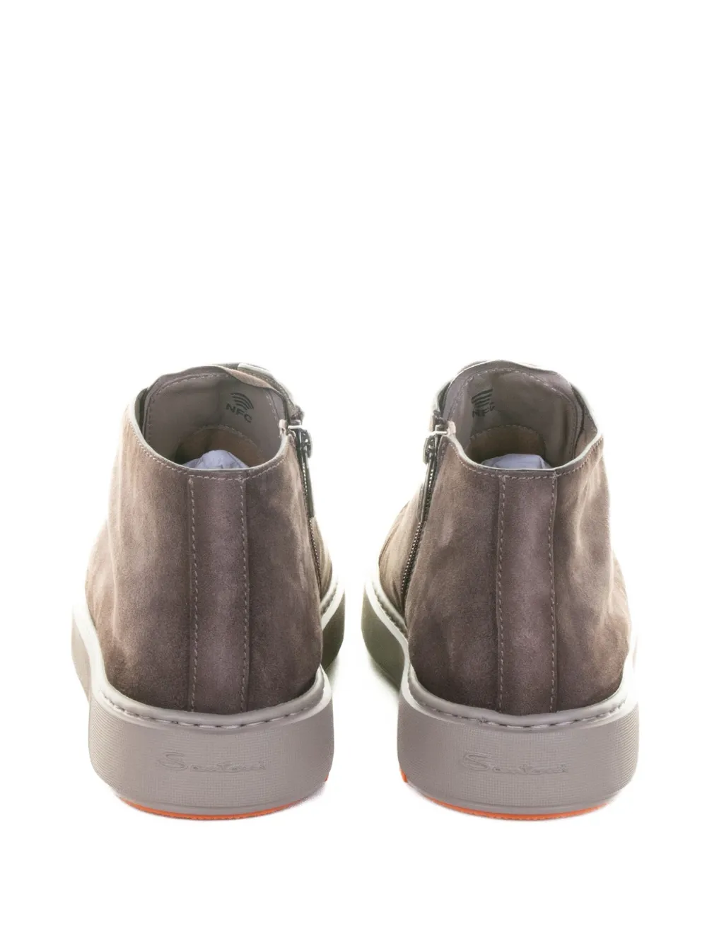 Santoni lace-up zip boots Bruin