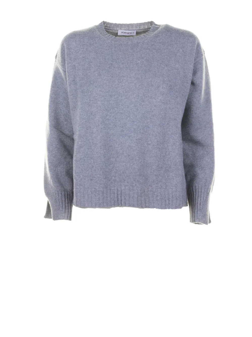 Kangra Cashmere Ribbed Sweater In Gray