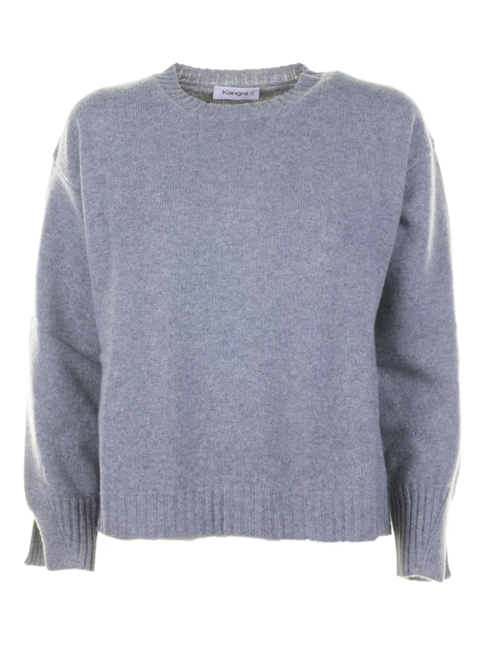 Kangra Cashmere Ribbed Sweater In Gray