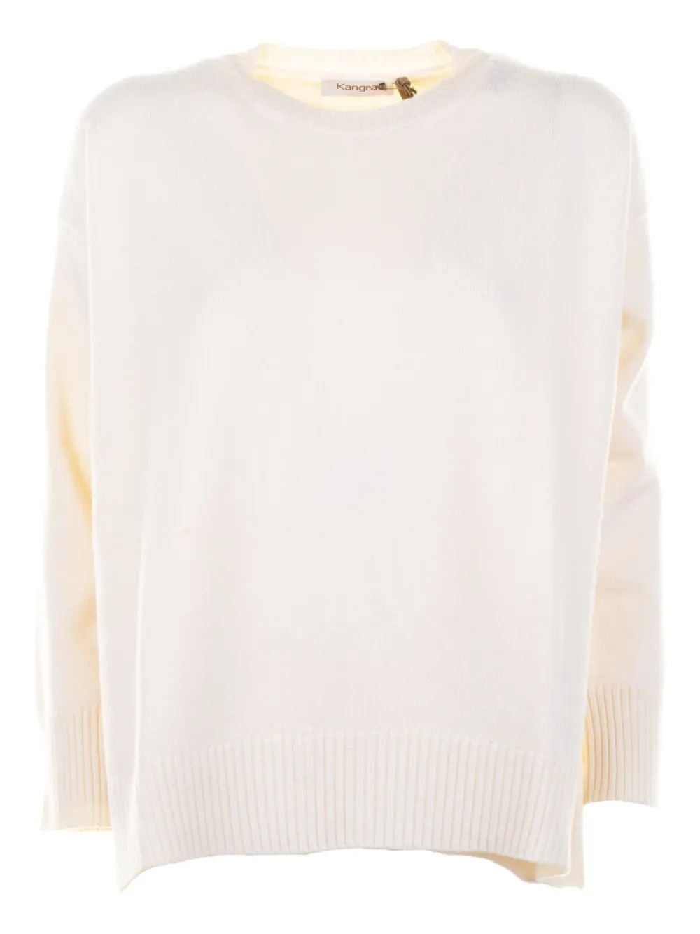 Kangra Cashmere Ribbed Sweater In Neutral