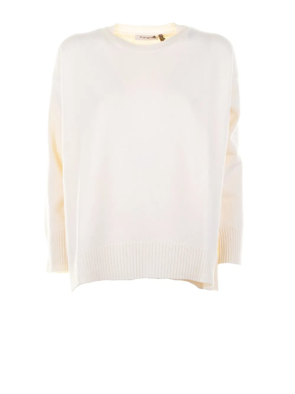 Kangra Cashmere Ribbed Sweater In Neutral
