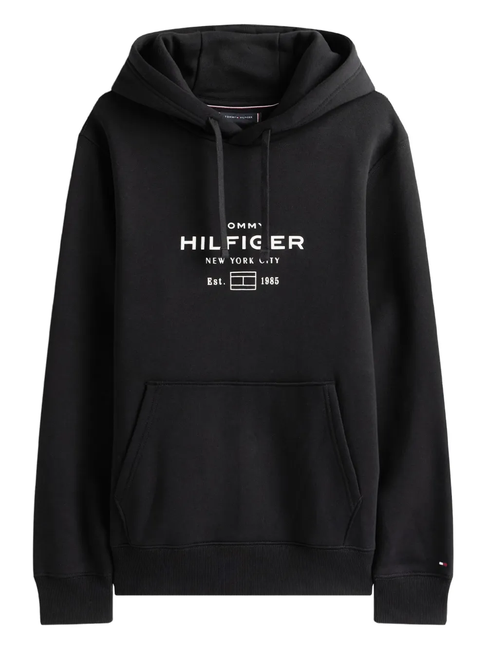 Tommy Hilfiger hoodie à motif monogrammé | noir | Image 1