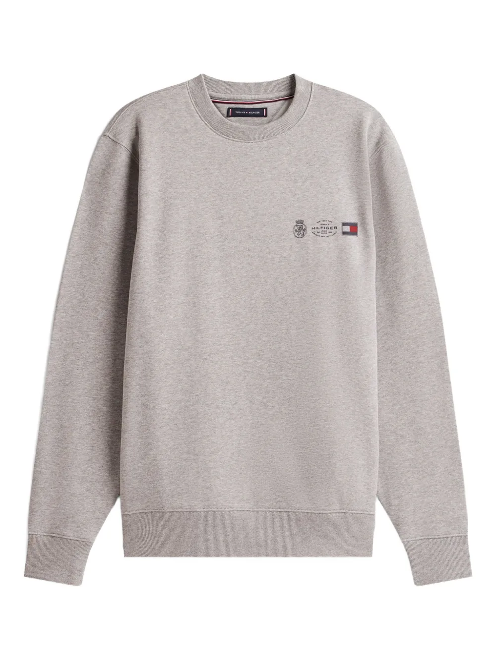 Tommy Hilfiger sudadera con logo gráfico | gris | Image 1