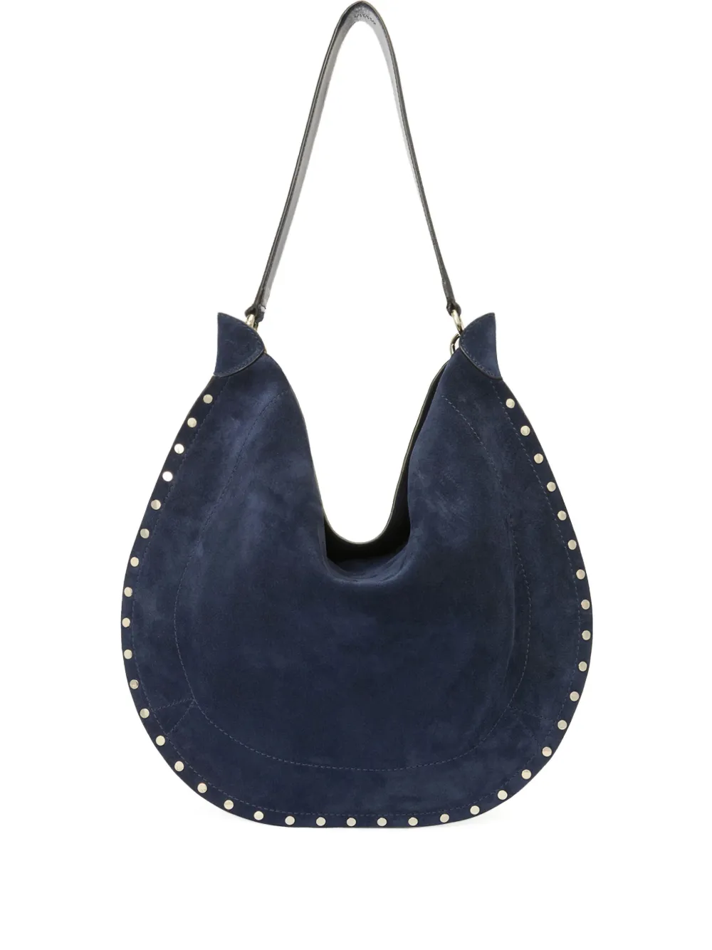 ISABEL MARANT Borsa a spalla Oskan con borchie - Blu