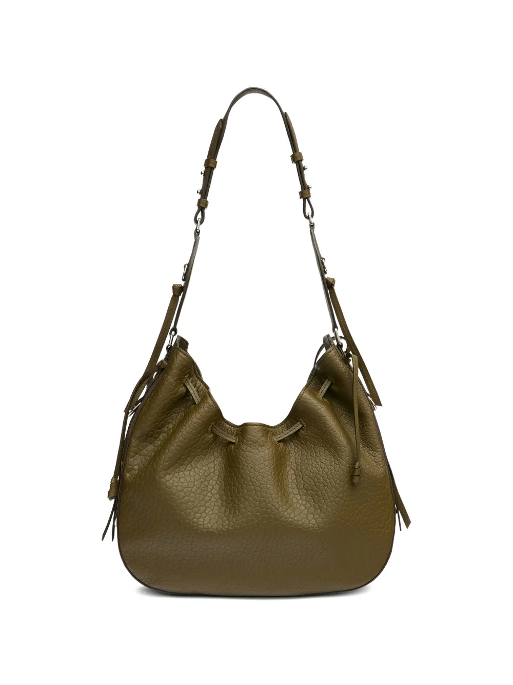 ISABEL MARANT Bolton leren schoudertas Groen