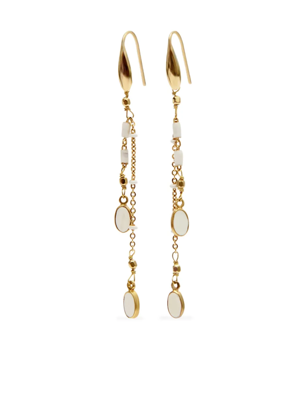 ISABEL MARANT Casablanca pendant tassel earrings - Oro