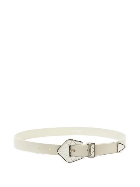 ISABEL MARANT Coraline geometric-buckle belt