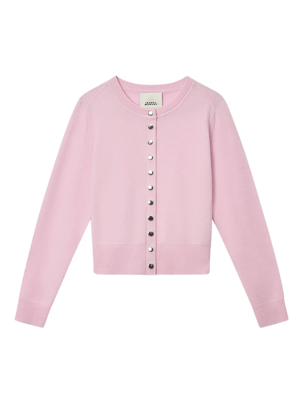 ISABEL MARANT Idesia button cardigan - Pink