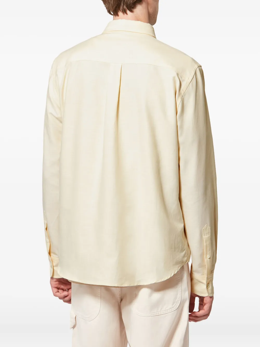 MARANT Jasolo button-down katoenen overhemd Beige