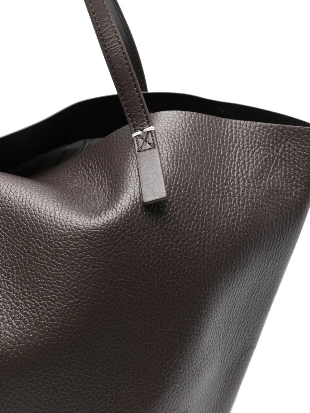 Patrizia Pepe Logo-detail Shoulder Bag In Brown