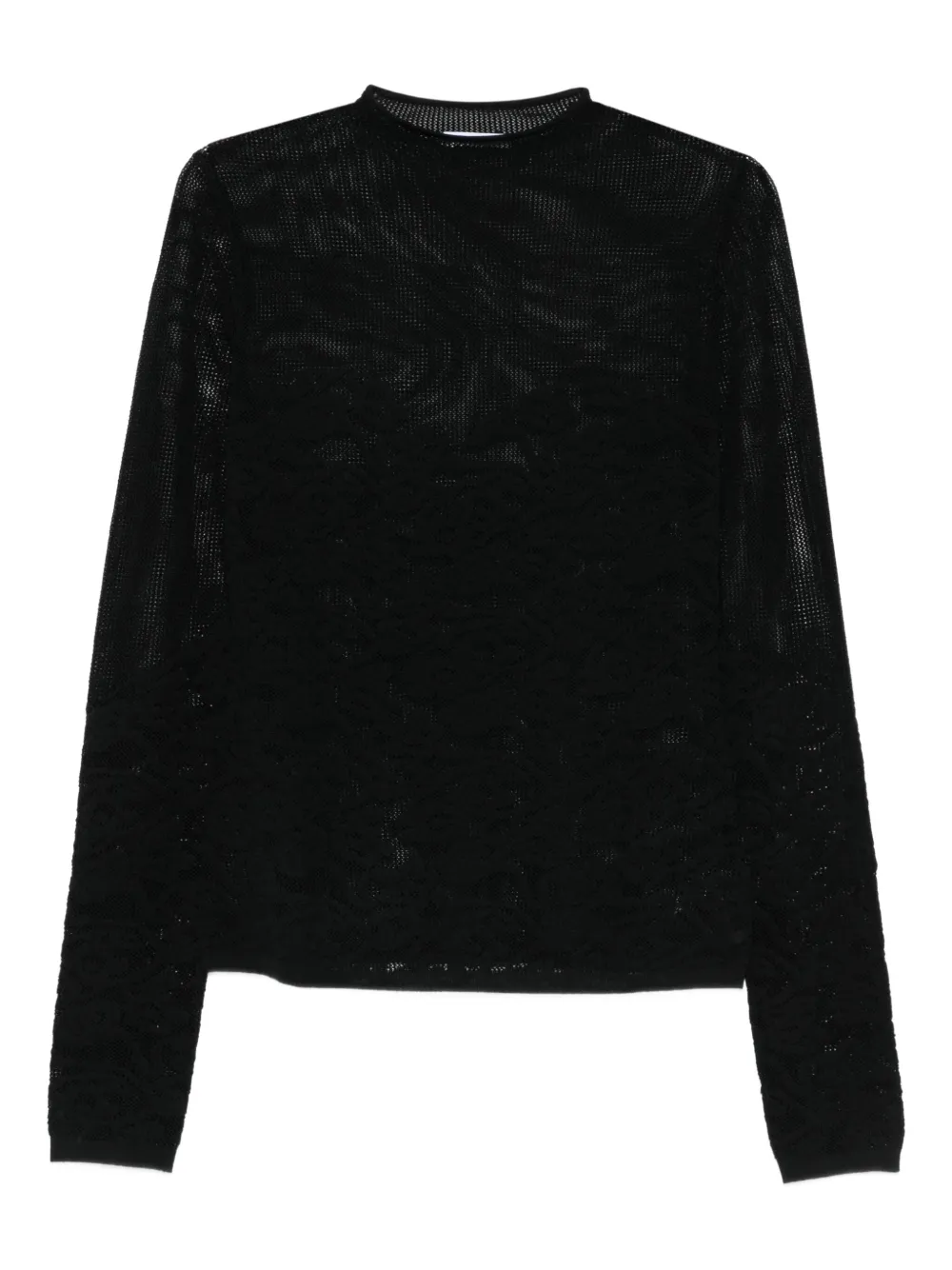 Patrizia Pepe long-sleeved sweater - Nero