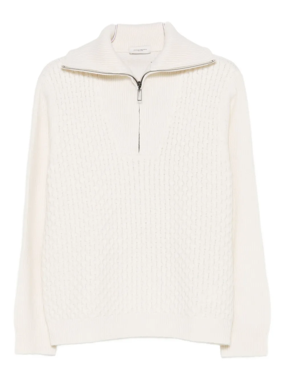 Paolo Pecora cable-knit jumper - ニュートラル Paolo Pecora cable-knit jumper - ニュートラル