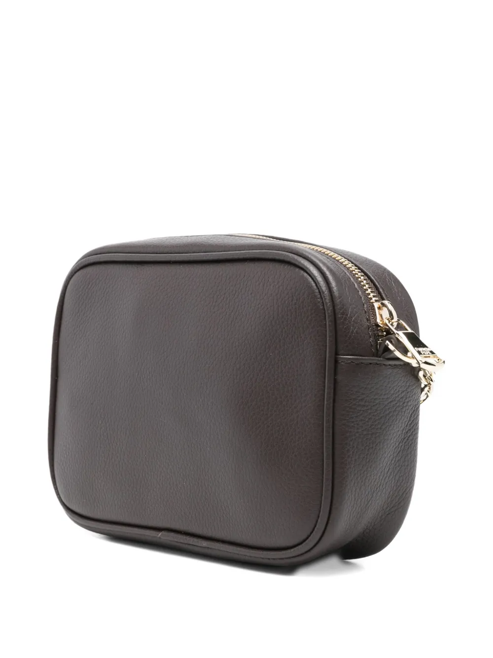 Patrizia Pepe logo-plaque shoulder bag - Bruin
