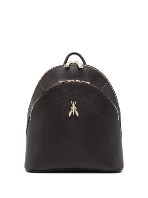 Patrizia Pepe logo-appliqué zip backpack