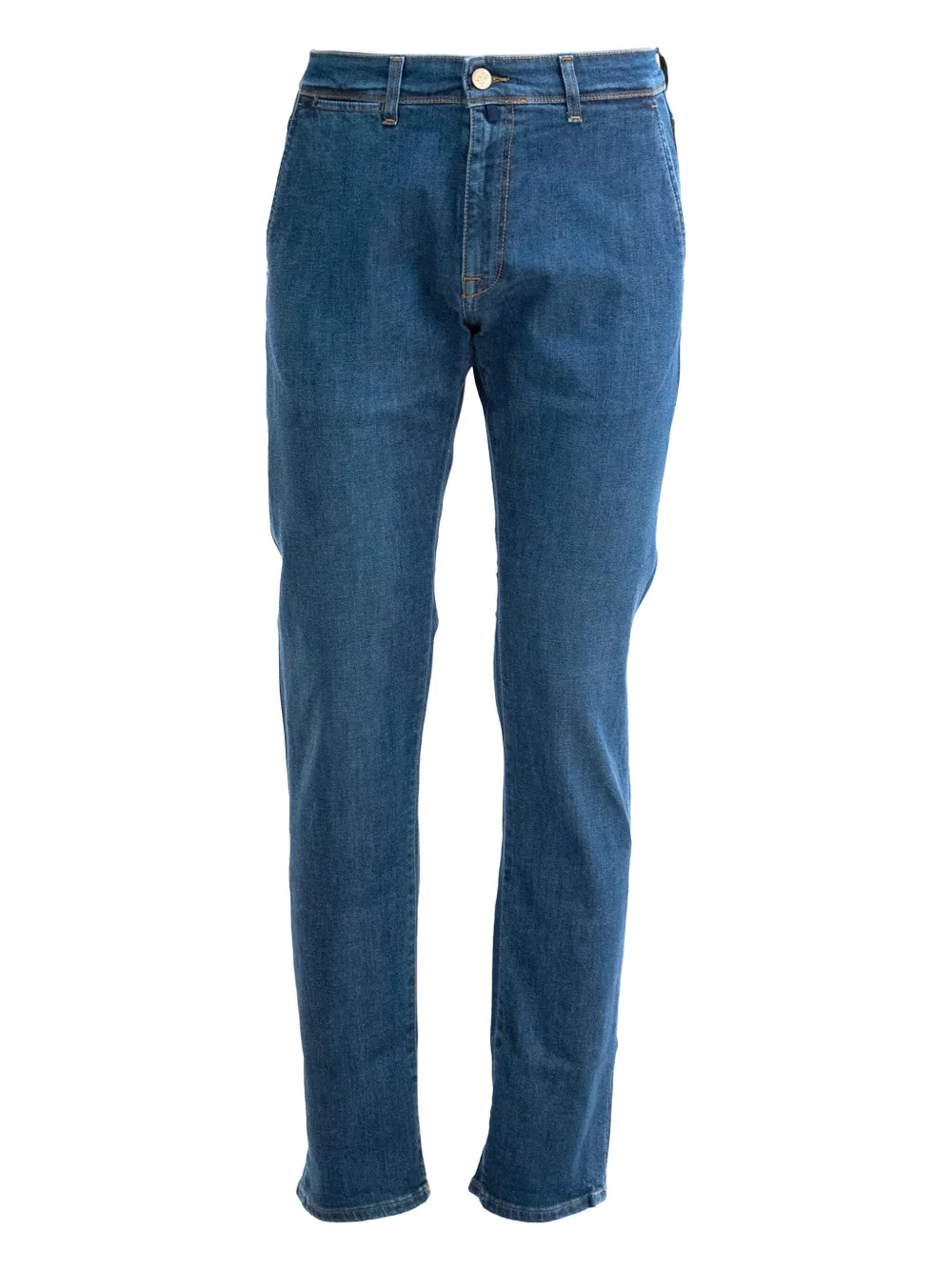Incotex Jeans con bottoni - Blu