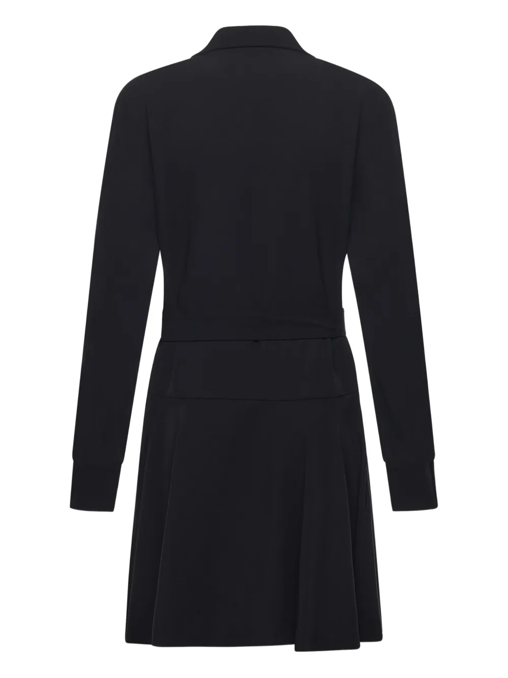 PINKO buttoned belted dress - Zwart