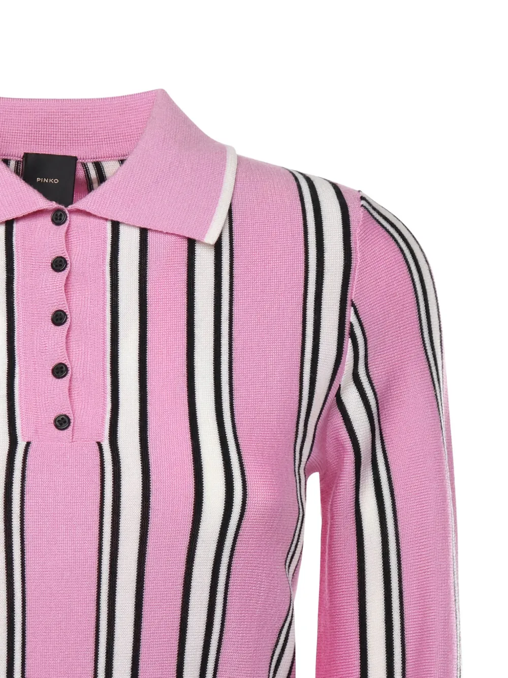 PINKO Gestreept poloshirt Roze