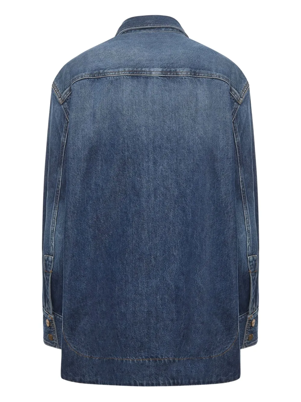 PINKO buttoned pocket denim shirt - Blauw