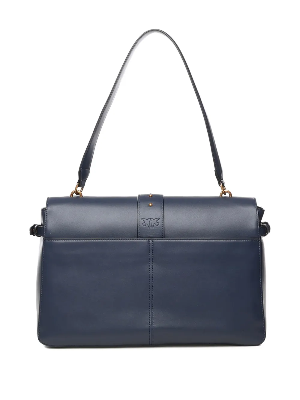 PINKO love slouchy shoulder bag - Blauw