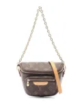 Louis Vuitton Pre-Owned 2021-2025 Monogram Mini Bumbag satchel - Brown