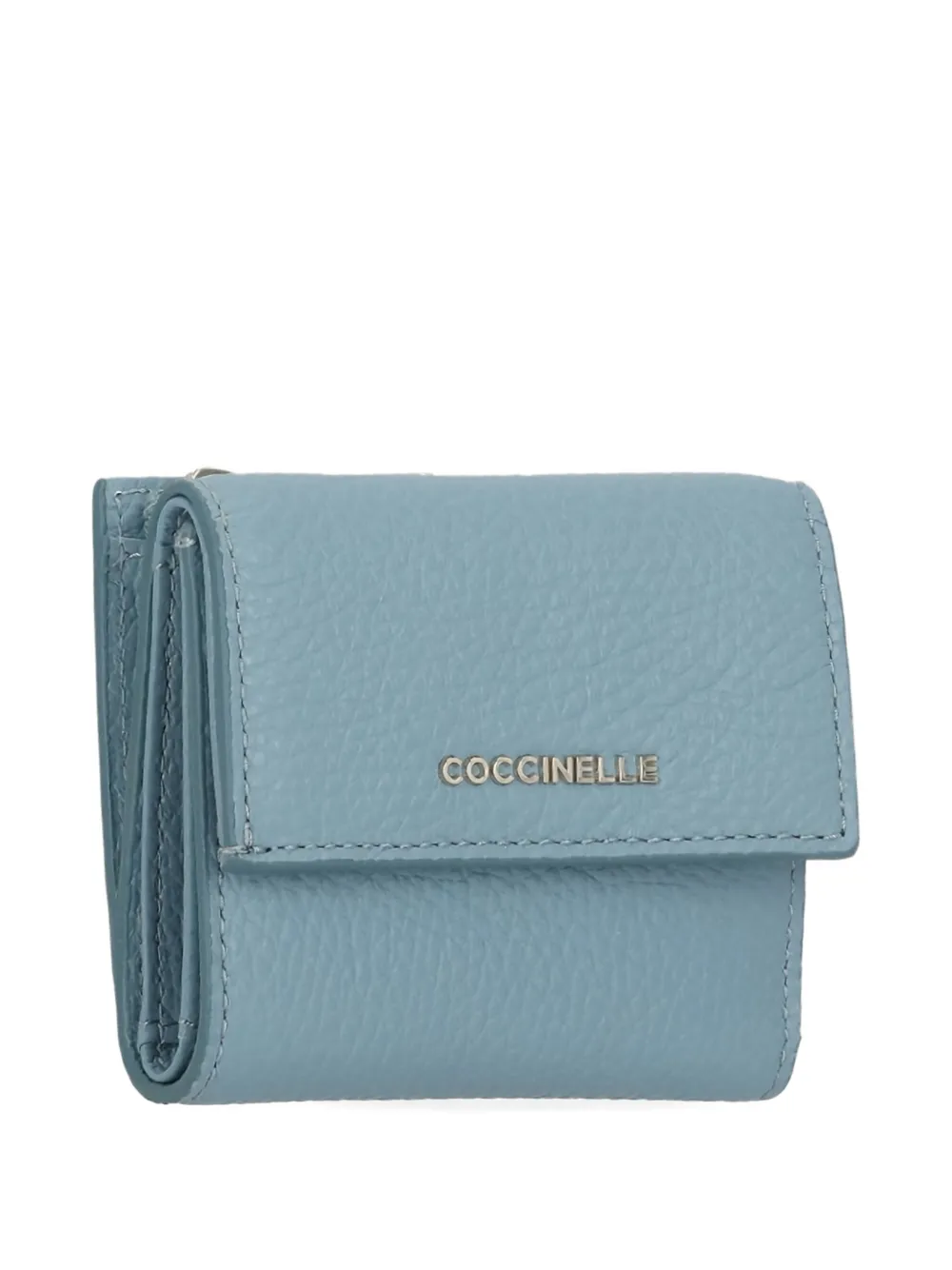 Coccinelle logo-plaque wallet - Blauw