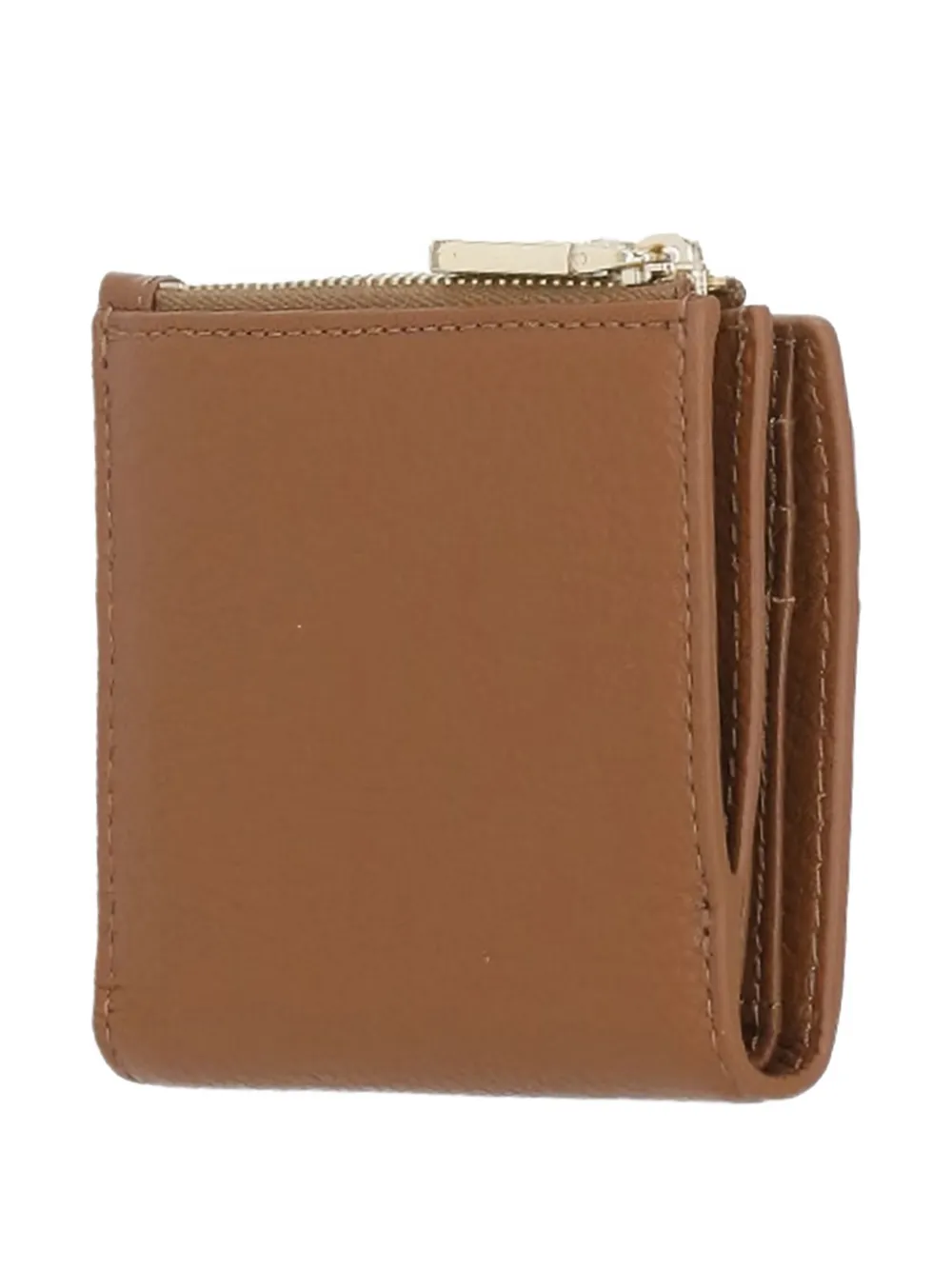 Coccinelle zip-fastening tab wallet - Bruin