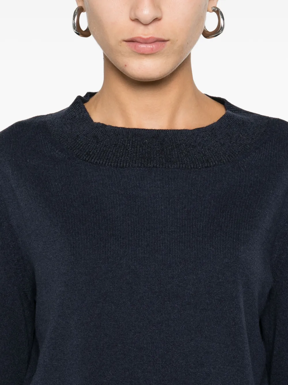 Barba Napoli Crew-neck Sweater In Brown